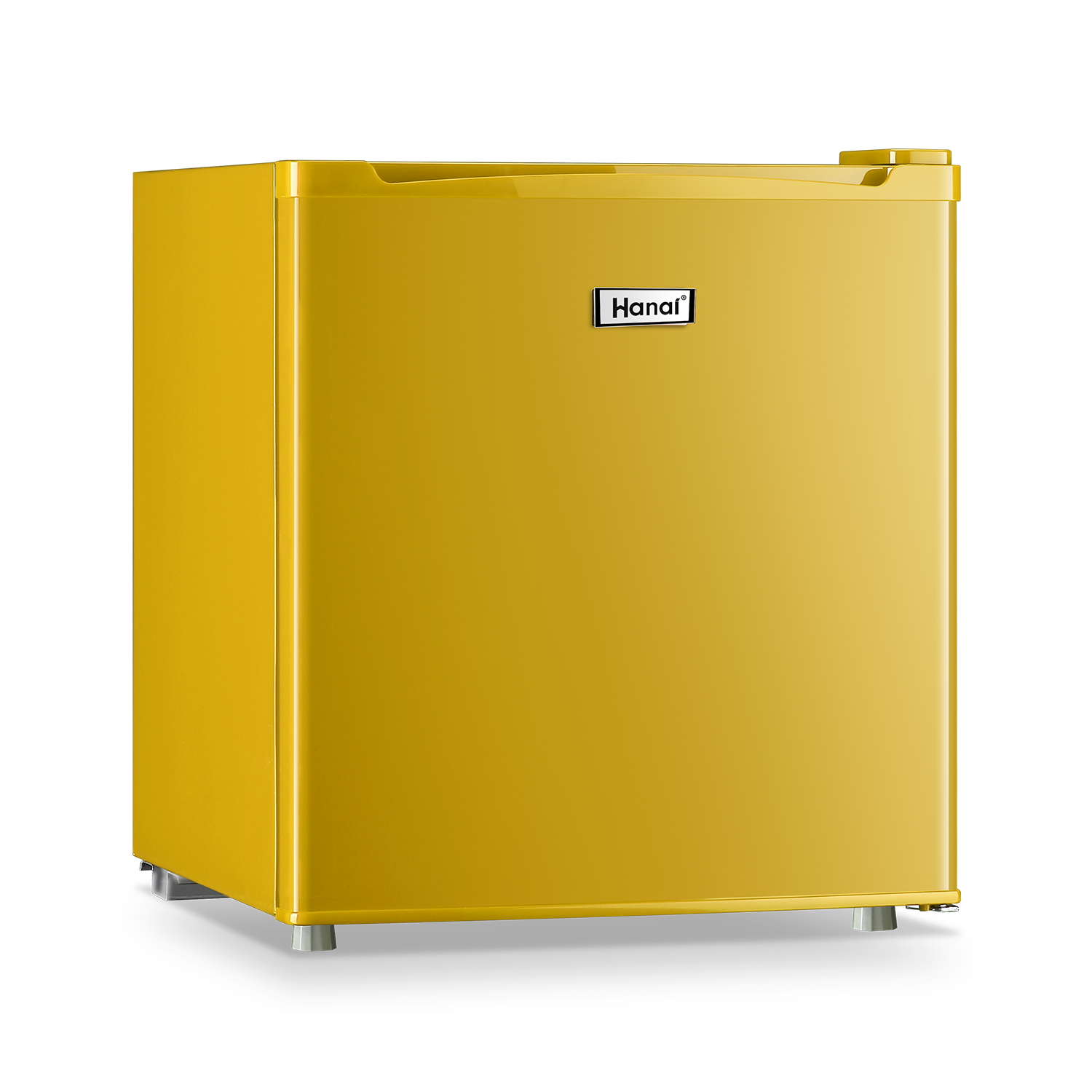 WANAI compact refrigerator, classic retro refrigerator, single door ...